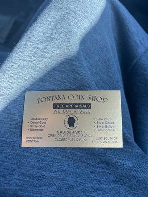 Fontana Coin Shop Add to Favorites ... 9773 Sierra Ave, Fonta