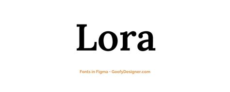 Fonts for logo in figma.  Lora.  Start browsing! Looking for the perfect ...