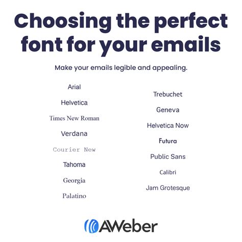 Fonts in HTML Emails
