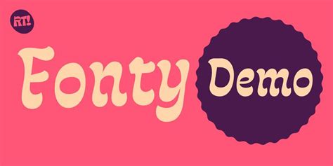 Fonty Demo font