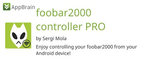 Foobar2000 controller pro. 0 Free For Android Mobiles, Smart Phones.  I am running foobar (...