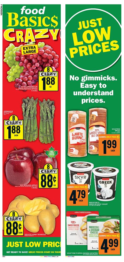 Food Basics Kitchener Flyer ON, Canada 13 - 19 April 2024