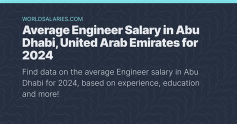 Food Engineering Jobs in Abu Dhabi (with Salaries) 2024 - Indeed