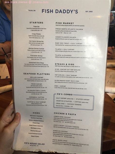 Food Menu - FISH DADDY’S