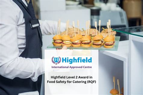 Food Safety for Catering Level 2 - Highfield Qualifications