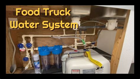 Food Truck Plumbing and Water System - Mihogastrotruck