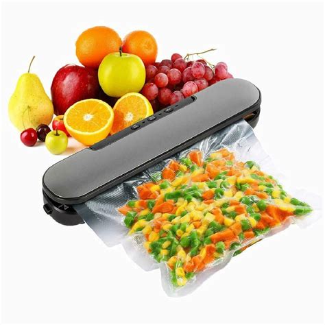 Food Vacuum Sealer Machine with 2 Rolls Food Vacuum Sealer Bags …