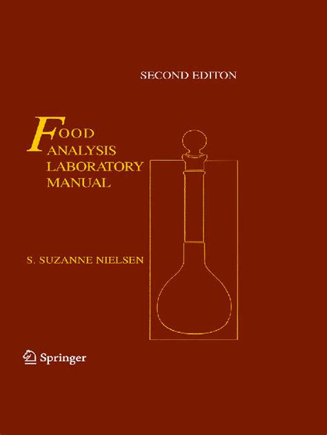 Food analysis laboratory manual second edition. - Onan generator rs 12000 repair manual.