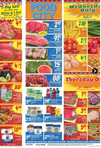 Sep 24, 2023 · Food City (Arizona) Weekly Ad Circular. Week of September 24, 2023 - September 30, 2023. Advertisement. View the latest Food City (Arizona) Weekly Ad Circular. If the link to the weekly ad circular above is not working, please let us know . See All Weekly Ads. . 