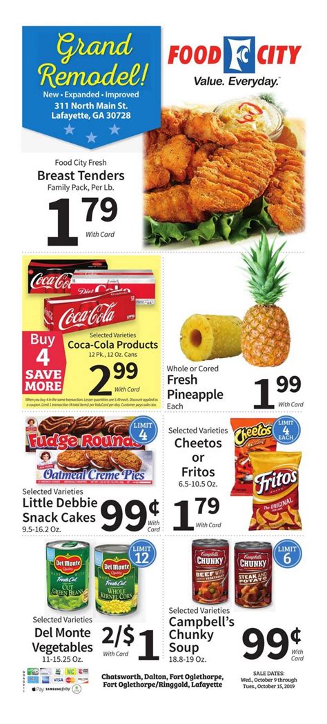 Food City Weekly Ad Sep 06 – Sep 12, 2023. Find the current Food City weekly ad, valid Sep 06 – Sep 12, 2023. The circulars offer great value and savings on hundreds of household and grocery items from your favorite brands. Load up on fall's bounty and spring into great savings on Food City Fresh 80% Lean Ground Chuck, Top Sirloin Steak .... 