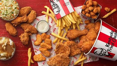 Food delivery near me kfc. If you’re a fan of finger-lickin’ good chicken, then the KFC takeaway menu is sure to satisfy your cravings. With a wide variety of options ranging from classic fried chicken to innovative twists on traditional favorites, there’s something ... 