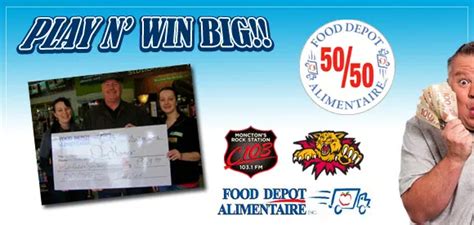 Food depot 50 50 winner. Things To Know About Food depot 50 50 winner. 