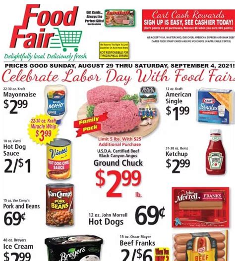 Food fair culloden wv. Weekly Ad - Food Fair Market. Weekly Ad. My Account. Food Fair Delivery. My Store. 