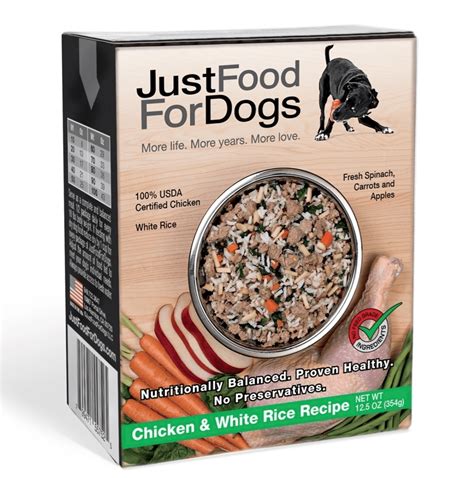 Food just for dogs. Jan 1, 2020 · By using industry-leading cooking and packaging processes, Pantry Fresh brings together fresh dog food, effortless convenience, and bowl-licking flavor. These no-fuss, out-of-the-box meals can be stored safely for up to two years, refrigeration is only required once opened. Pantry Fresh is a great way to kick the kibble and canned food and get ... 
