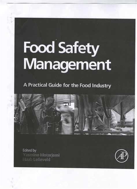 Food safety management a practical guide for the food industry. - The pirate s guide to patents trademarks and copyrights insider.