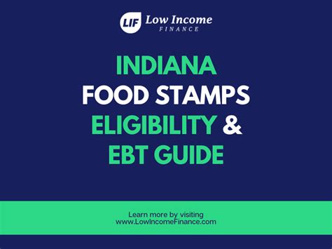 Food stamp balance indiana. Go to the EBT website. 2. Click on the “Check Your Balance” link. 3. Enter your 16-digit EBT card number and the last 4 digits of your Social Security number. 4. Click on the “Submit” button. You will then be able to see your current EBT food stamp card balance as well as any transaction history for the past 90 days. 
