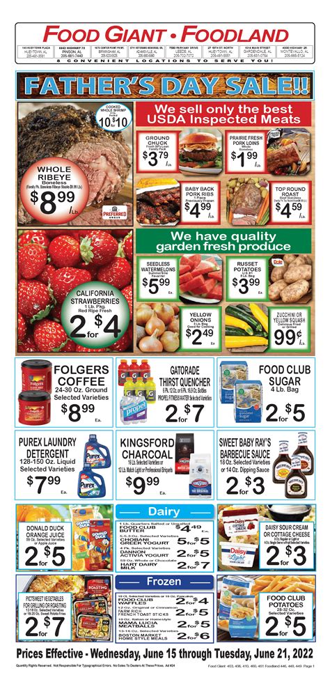 Foodland gardendale weekly ad. Home; Weekly Ads; Locations . Col 1. Albertville Foodland Plus; Alexandria Foodland; Arab Foodland; Boaz Foodland; Bruce’s Foodland Plus; Bruce’s Foodland Rainsville 