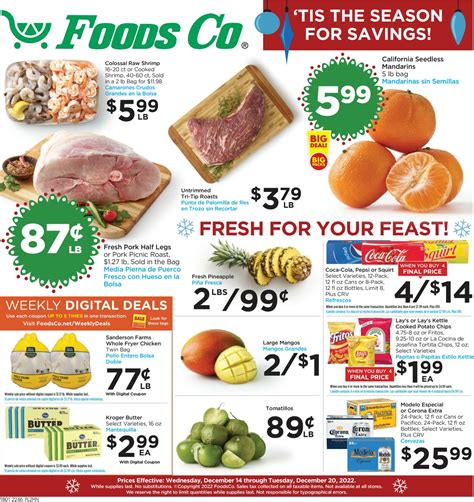 Foods Co Weekly ad