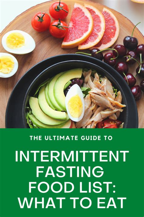 Foods allowed in intermittent fasting
