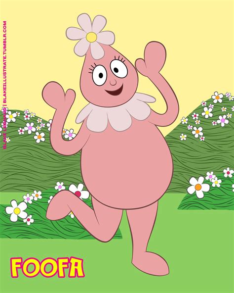Foofas Happy Flower Gard Overview. Embed. Published27.06.2017. Foofas Happy Flower Gard is a new game for all the girls and the boys who love yo gabba gabba. In this game you have to use the mouse to water all the flowers from the garden. This garden belongs to Foofa and you have to help her make all the flowers grow big and beautiful.. 