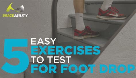 Foot Drop Test 5 Easy Exercises to Diagnose Peroneal Nerve Damage