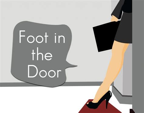 Foot in the door - definition of foot in the door by The