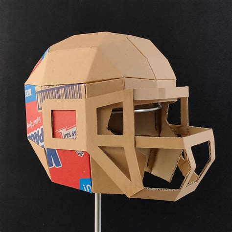 Football Box Template Helmet