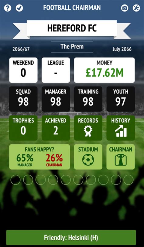 Football Chairman - Top Rated Smartphone/Tablet Soccer Strateg…