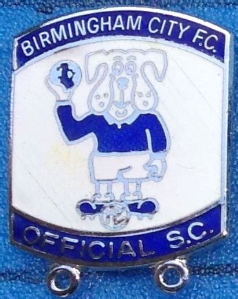 Football Cub BIRMINGHAM CITY Swedish Supporters Club badge …