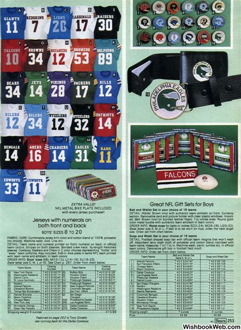Football Jersey Catalog