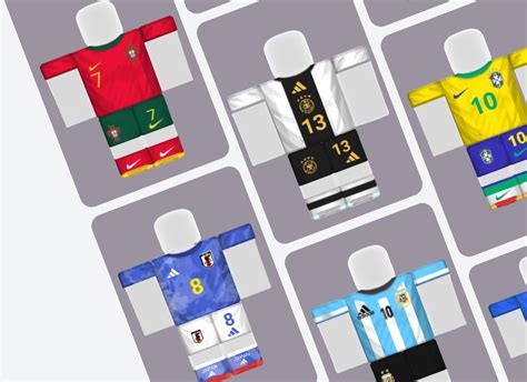 Football Jersey Roblox Templates SLG 2020