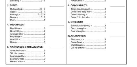 Football Player Evaluation PDF Form FormsPal