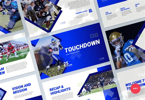 Football PowerPoint Presentation Template Graphue