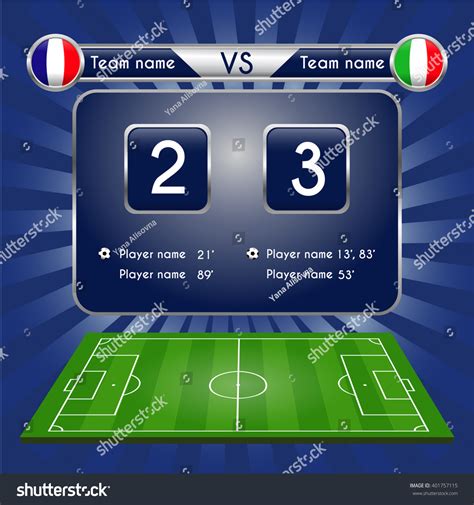 Football Score Image to u
