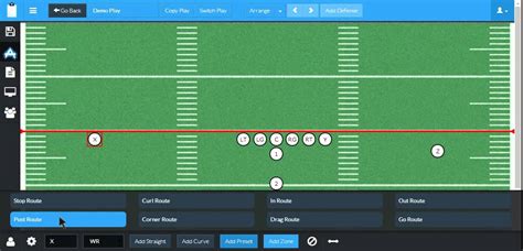 Football play creator. CoachMe ® Football Edition has captured the ability to give you the tools to diagram the game in your language. With multiple player icons, routes, field layouts, and player options you can be as creative as you want. We have also included the ability to flip plays, create notes, and e-mail plays from within the app. 