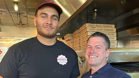 Football player Sebastian Gutierrez swaps pizza shop for the New