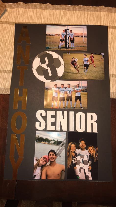 Celebrate your volleyball seniors with creative poster