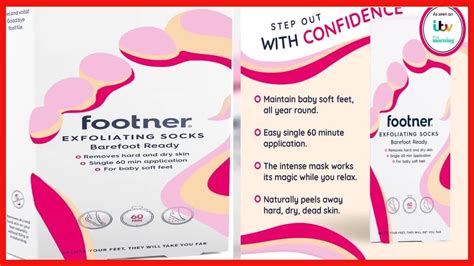 Footner Exfoliating Socks - YouTube