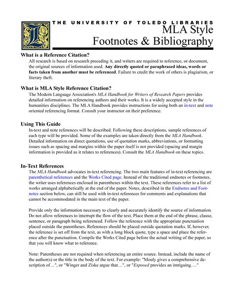 Footnotes mla. Things To Know About Footnotes mla. 