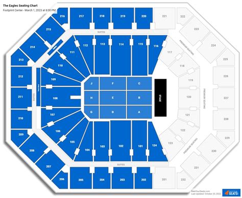 Footprint center concert seating chart with seat numbers. Arena At Ford Idaho Center with Seat Numbers. The standard sports stadium is set up so that seat number 1 is closer to the preceding section. For example seat 1 in section "5" would be on the aisle next to section "4" and the highest seat number in section "5" would be on the aisle next to section "6". 