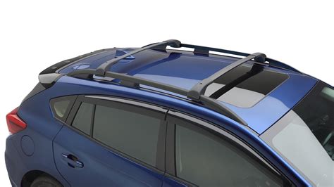 For 2024-2024 Subaru Crosstrek Grey Aluminium Roof Rack Cross Bars …