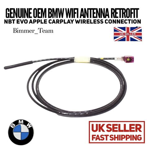 For BMW Genuine WLAN WIFI Antenna Retrofit NBT EVO CarPlay …