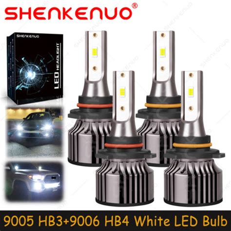 For Chevrolet Impala 2000-2005 Combo LED Headlight Bulbs …