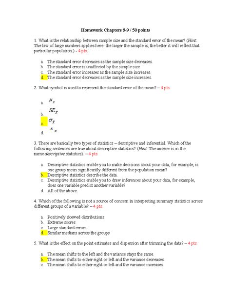 For Monday Read Chapter 9 Homework Chapter 8