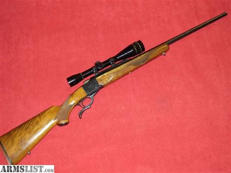 For Sale: Ruger No1 - 243 Rifle For Sale - Upgraded Stock, Screwcut