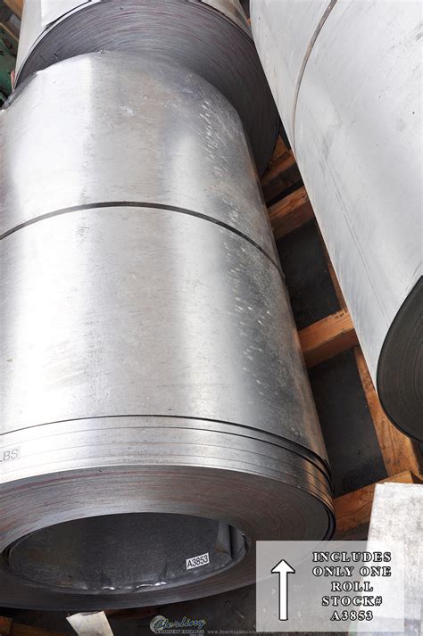 For Sale 24 Ga. x 48" Galvanized Sheet Metal Roll (0.18 per pound