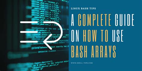 For elements in array bash.  Apr 13, 2022 · Arrays are important concepts in programming or scr...