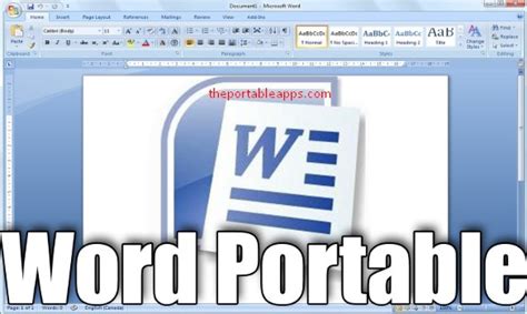 For free MS Word portable
