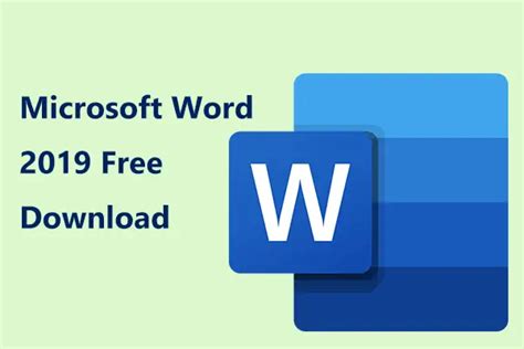 For free microsoft Word 2019 ++