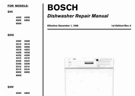 For models bosch shi dishwasher repair manual. - Efectos de la emergencia económica en las relaciones jurídicas.